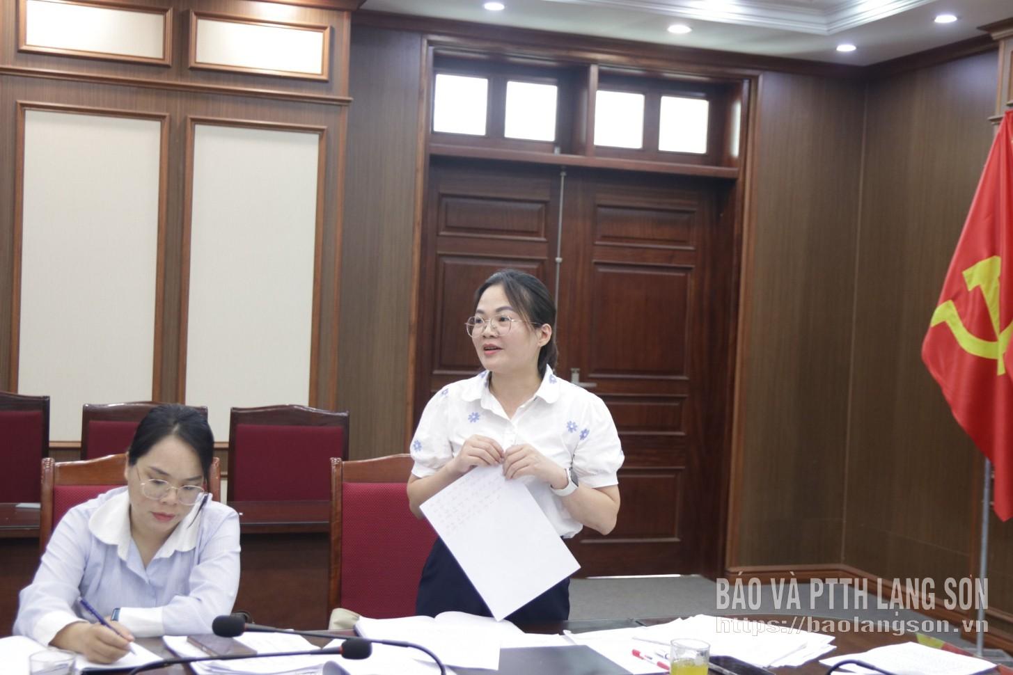 Lãnh đạo Chi cục Thủy lợi phát biểu tại buổi kiểm tra
