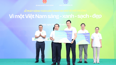 Phát động chiến dịch toàn dân vì một Việt Nam xanh và bền vững