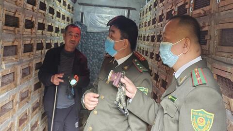 Chi cục Kiểm lâm tỉnh Lạng Sơn phối hợp lực lượng Công an tỉnh Lạng Sơn tổ chức tuyên truyền, đấu tranh, kiểm tra, ngăn chặn và xử lý các hành vi vi phạm pháp luật liên quan đến bảo vệ các loài động vật hoang dã trên địa bàn tỉnh Lạng Sơn