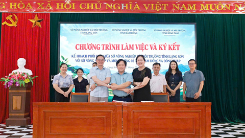Lạng Sơn tăng cường hợp tác với Đồng Tháp và Lâm Đồng trong phát triển thị trường nông sản