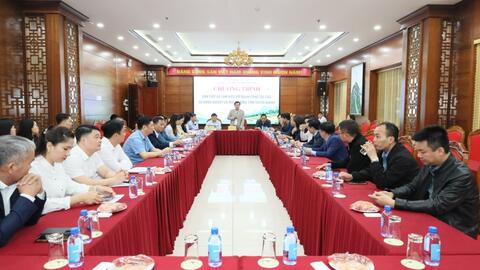 Đón tiếp và làm việc với Đoàn công tác học tập, trao đổi kinh nghiệm Sở Nông nghiệp và Môi trường tỉnh Tuyên Quang