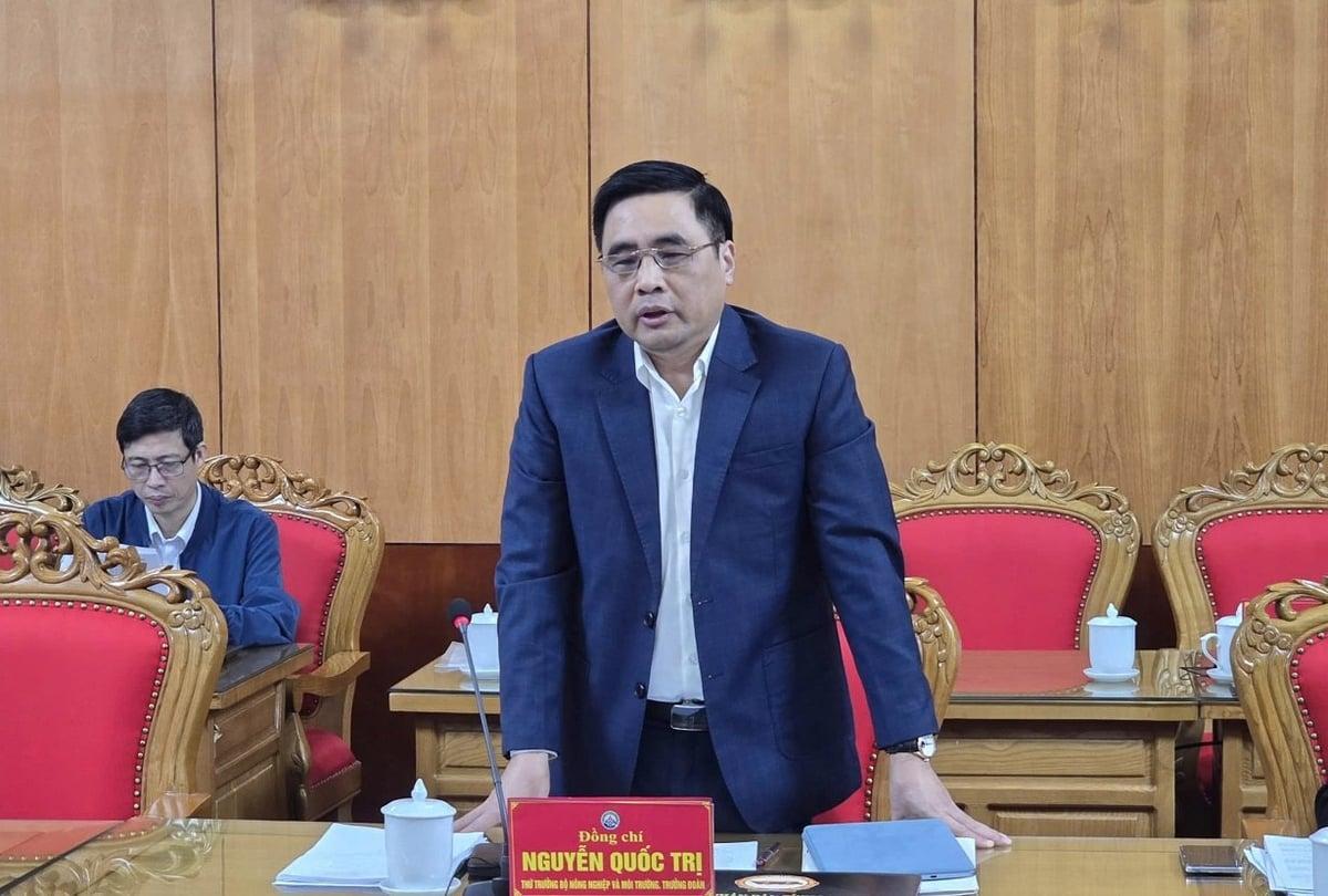 Thứ trưởng Nguyễn Quốc Trị khẳng định, Bộ sẽ tiếp tục đồng hành, phối hợp chặt chẽ với tỉnh Lạng Sơn trong quá trình vận hành mô hình chính quyền 2 cấp và xử lý các khó khăn vướng mắc phát sinh trong thực tiễn. Ảnh: Hoàng Nghĩa. Thứ trưởng Nguyễn Quốc Trị khẳng định, Bộ sẽ tiếp tục đồng hành, phối hợp chặt chẽ với tỉnh Lạng Sơn trong quá trình vận hành mô hình chính quyền 2 cấp và xử lý các khó khăn vướng mắc phát sinh trong thực tiễn. Ảnh: Hoàng Nghĩa.